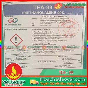 T.E.A 99% – TRIETHANOLAMINE- HCLC