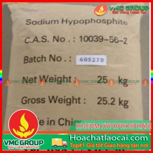 SODIUM HYPOPHOSPHITE – NaH2PO2.H2O HCLC